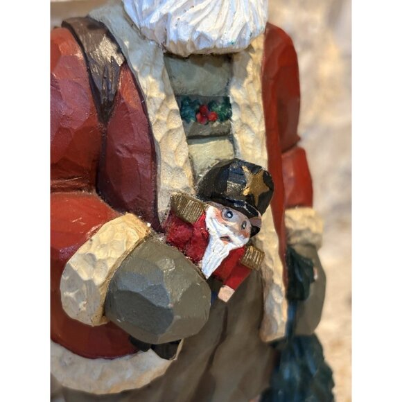 Blue Mountain Collectibles German Santa Figurine Christmas Around the World 7” - Picture 3 of 11